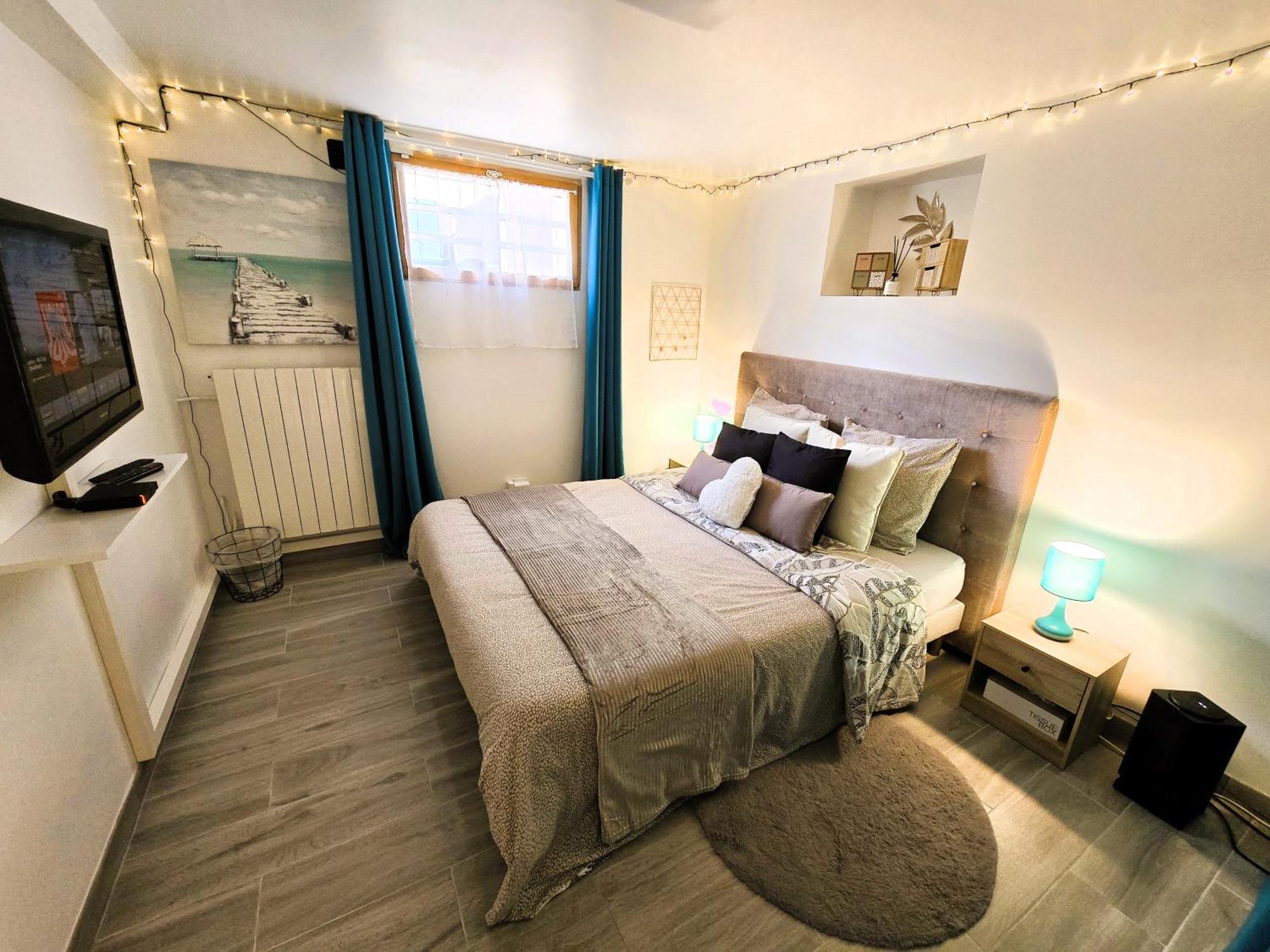 Appartement T2 Confortable - Piscine Et Jacuzzi ปิแอร์เลย์ ภายนอก รูปภาพ